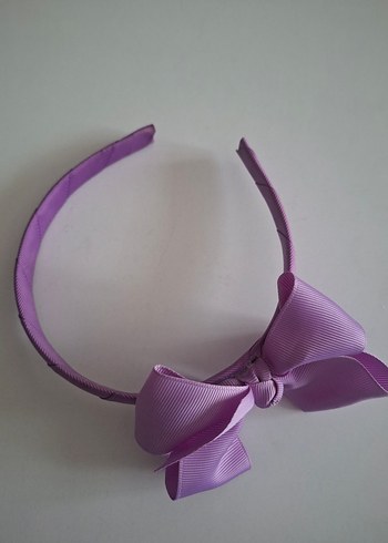 Mor Fiyonk Detaylı Çocuk Taç - Görsel 3