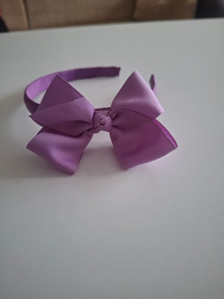 Mor Fiyonk Detaylı Çocuk Taç - Görsel 2