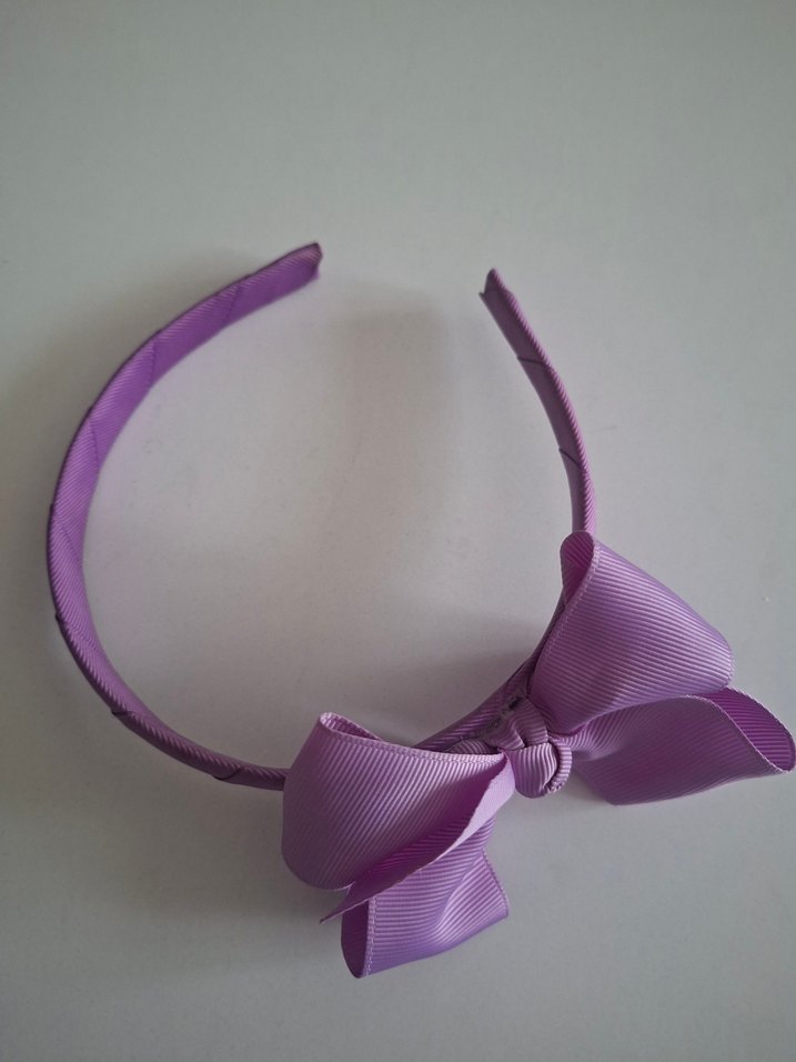 Mor Fiyonk Detaylı Çocuk Taç - Görsel 3