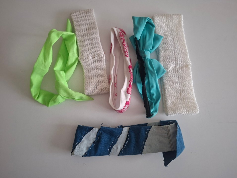 Renkli Elastik Çocuk Saç Bantları - Görsel 2