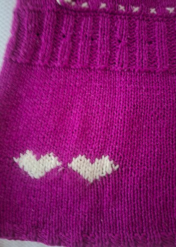 Örme yün tunik - Görsel 6