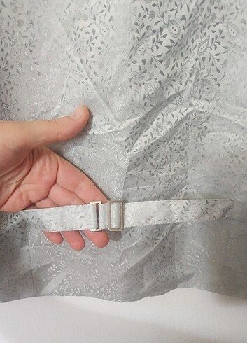 m Beden gri Renk Damat yeleği