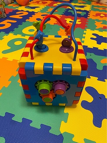 Beden Renk Eğitici Küp ve Puzzle