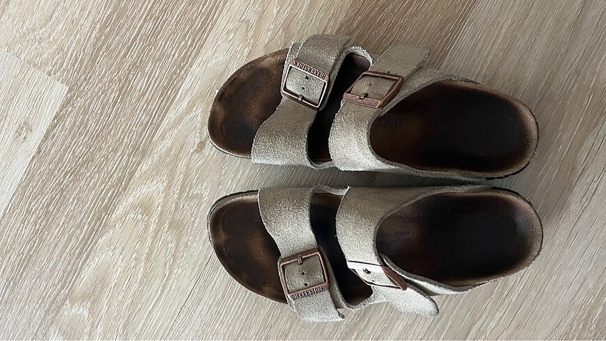 39 Beden Birkenstock Arizona süet terlik