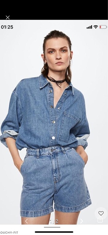 Mango şort jean