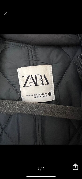 Zara zara mont antrasit