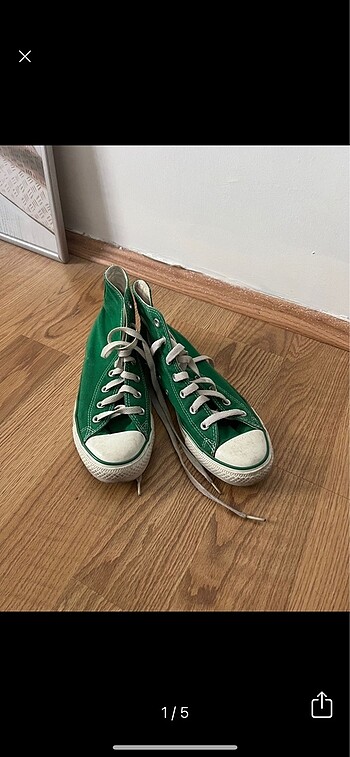 yeşil converse