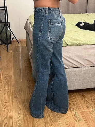 32 Beden mango ispanyol paça jean