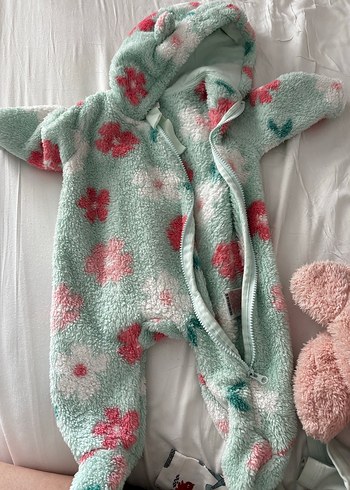 6 Ay Beden İnce peluş tulum