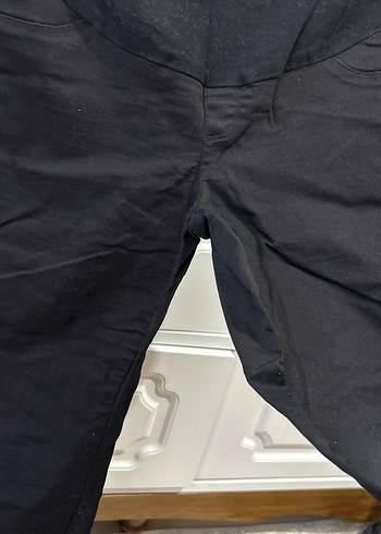 Siyah Hamile Kot Pantolon - Görsel 3