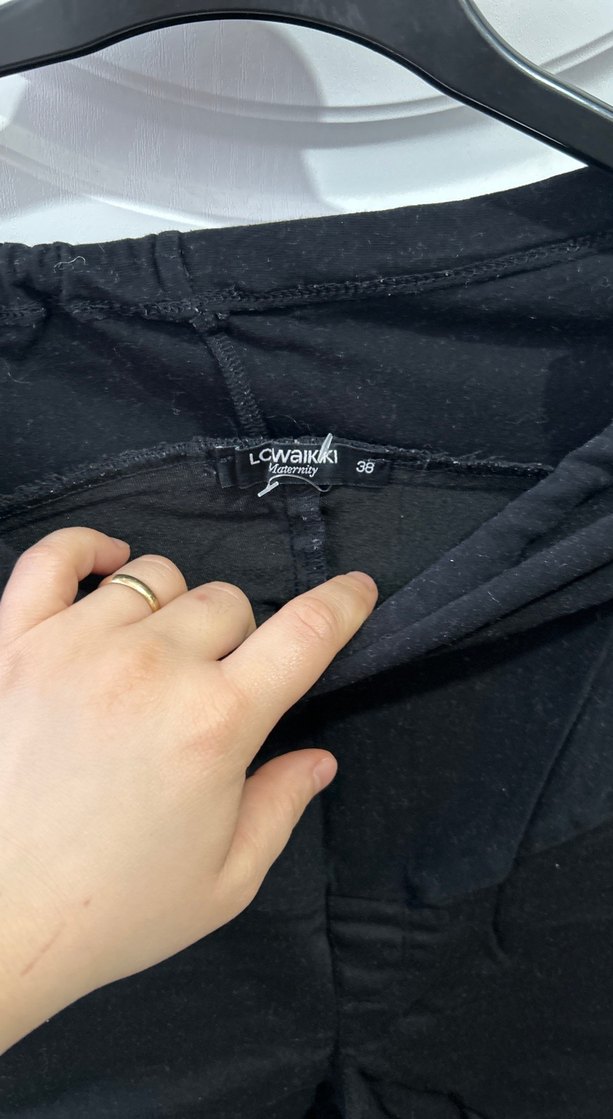 Siyah Hamile Kot Pantolon - Görsel 2
