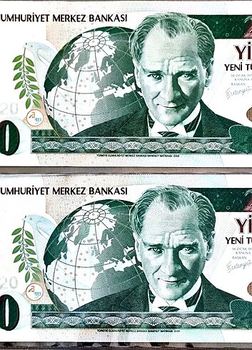 20 YENİ LİRA SERİ TAKİPLİ 
