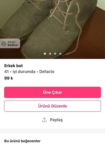 Bej Minimalist Erkek Bot - Görsel 4