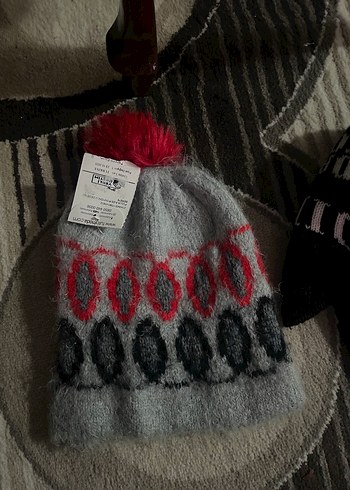 Gri Örgü Yün Kadın Bere tane fiyatı seç beğen yaz - Görsel 2