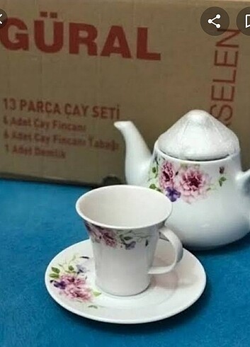 13 parça çay seti