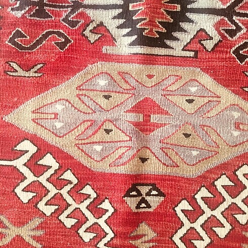  Beden El dokuması yöresel kilim