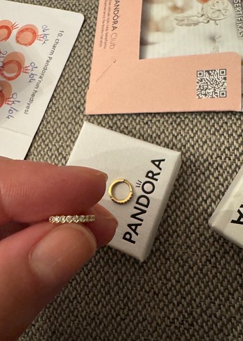  Beden altın Renk Pandora Altın Rengi Küpe