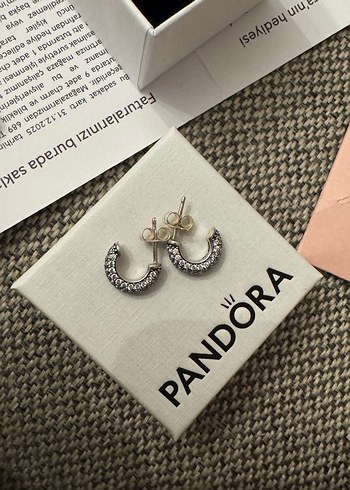 Pandora Gümüş Küpeler