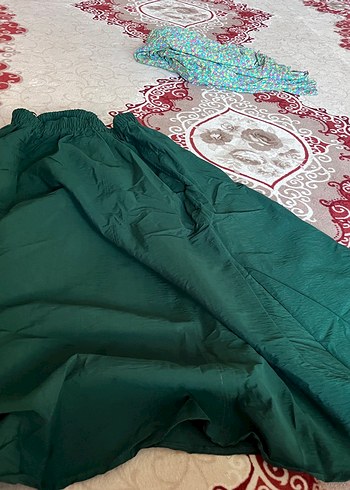 Yeşil Oversize etek