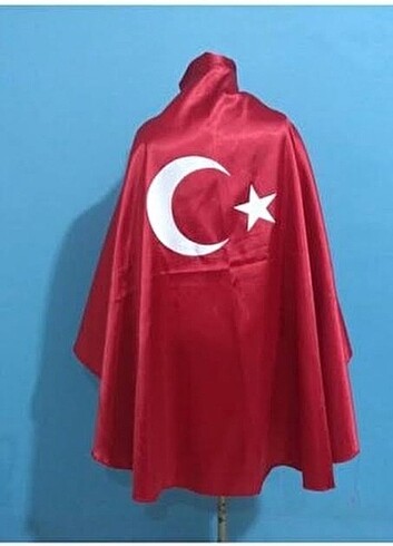 23 Nisan Ayyıldız Bayrak Pelerin 11-12 Yas