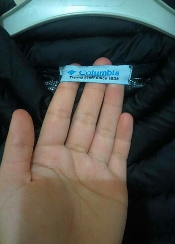 Colombia Erkek siyah mont