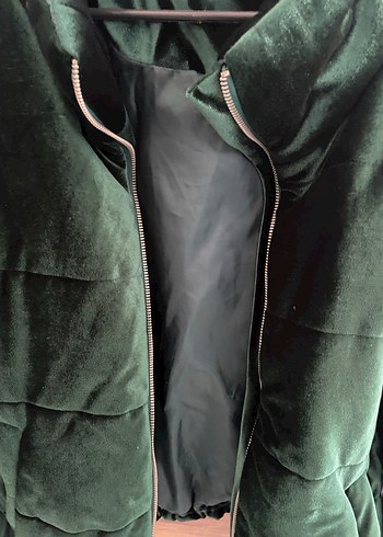 Yeşil Kadın Mont - Görsel 6