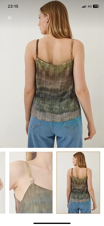 Askılı bluz - Görsel 3