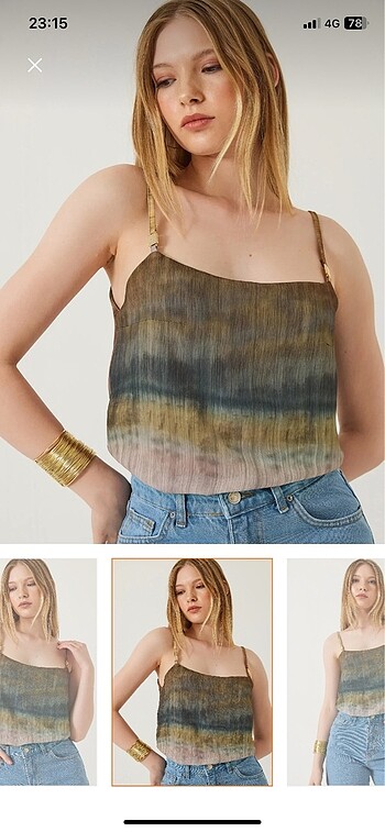 Askılı bluz - Görsel 5