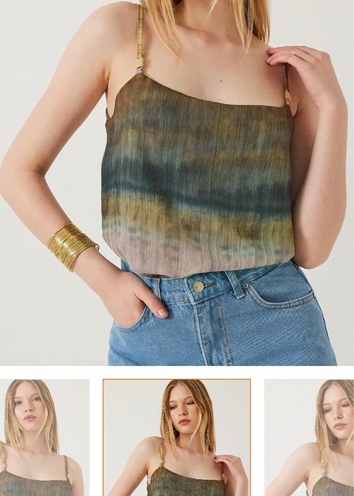 Askılı bluz - Görsel 2