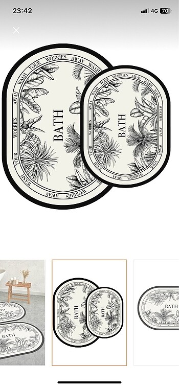 Banyo paspası - Görsel 3