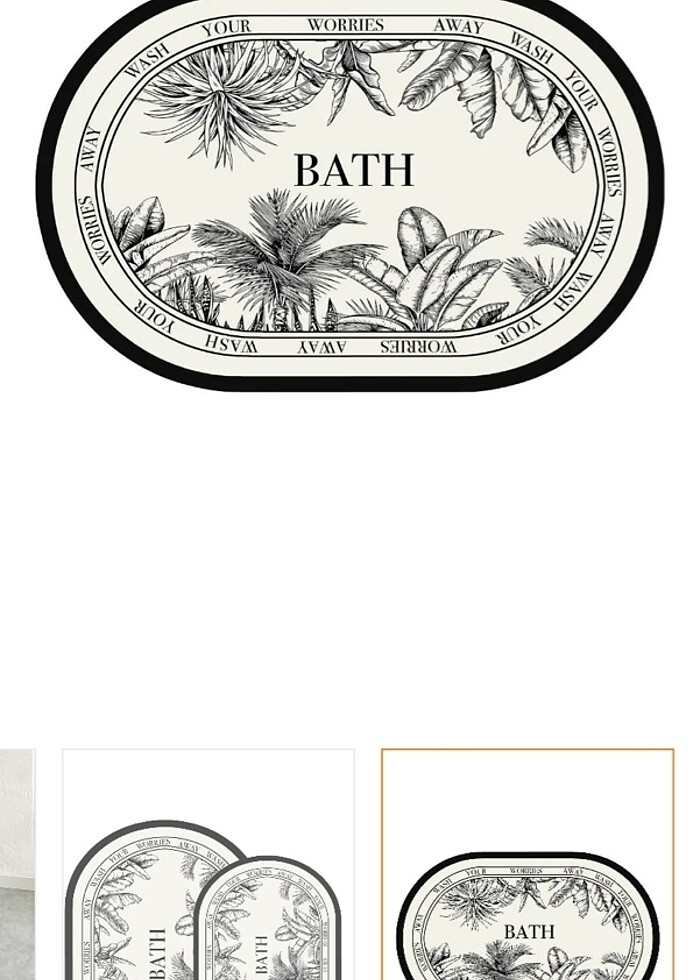 Banyo paspası - Görsel 2