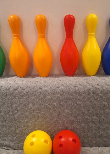 Renkli Mini Bowling Seti - Görsel 2