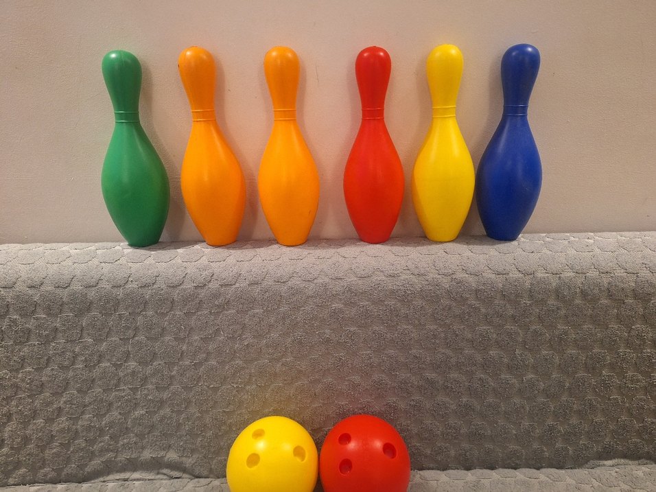 Renkli Mini Bowling Seti - Görsel 2