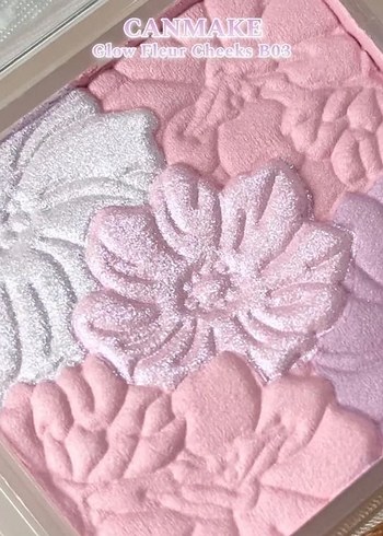 Beden Canmake Tokyo Glow Fleur Cheeks B03 Pudra Allık