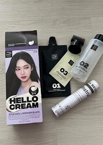 Lavanta Siyahı Saç Boyası 3CLB - Görsel 3