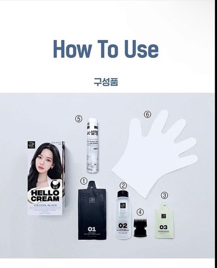 Lavanta Siyahı Saç Boyası 3CLB - Görsel 4