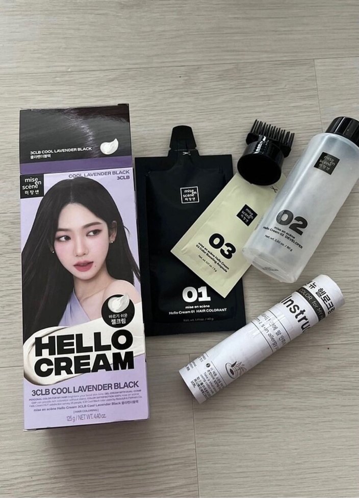 Lavanta Siyahı Saç Boyası 3CLB - Görsel 3