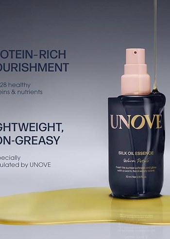 UNOVE Silk Oil Essence-70ml. - Görsel 7