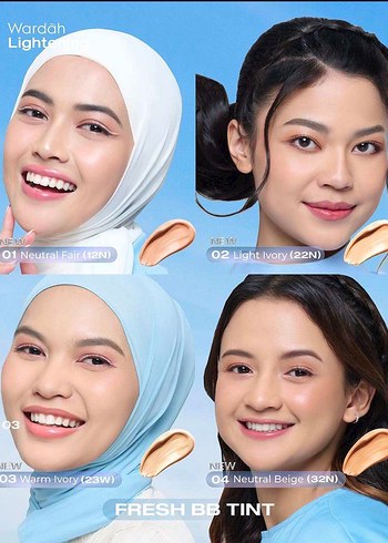 Wardah Lightning Fresh BB Tint-01 - Görsel 9