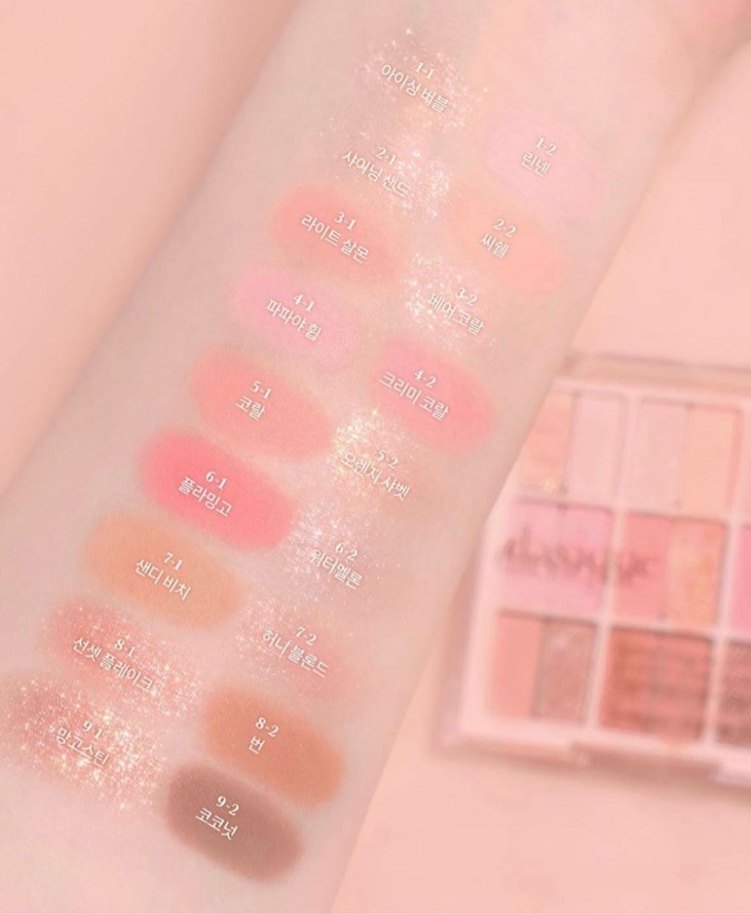 Dasigue Summer Coral Palet Set - Görsel 3