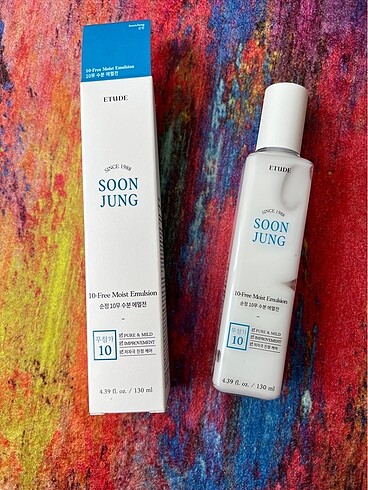 SOONJUNG 10 FREE NEMLENDIRICI EMÜLSIYON-130ml.