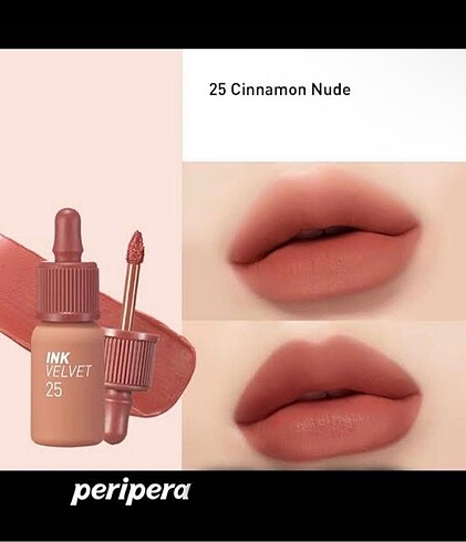 Diğer Peripera Ink Velvet Nude- 25