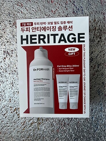  Beden Dr.forhair Heritage Shampoo-300mL