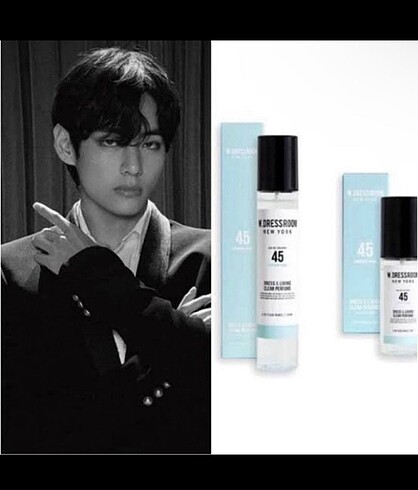  Beden Renk W.DRESSROOM Clear Mist-45:TaeHyung