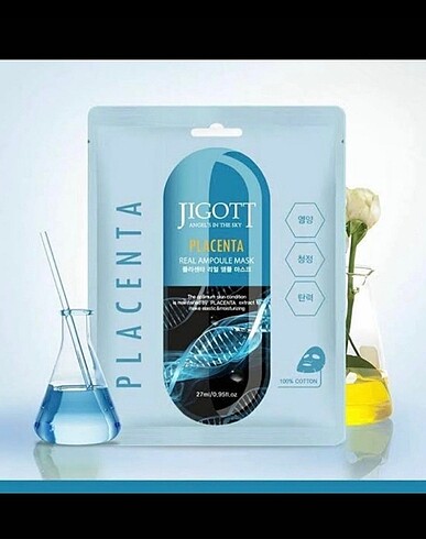 Jigott Placenta Real Ampoule Mask
