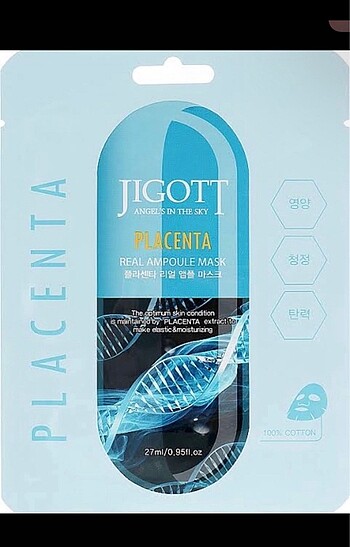 Beden Renk Jigott Placenta Real Ampoule Mask