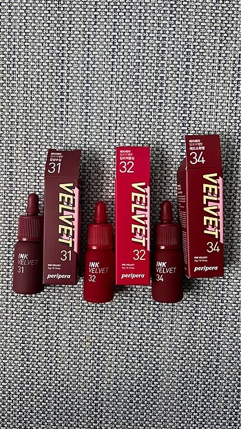 Peripera ink velvet 3?lu set