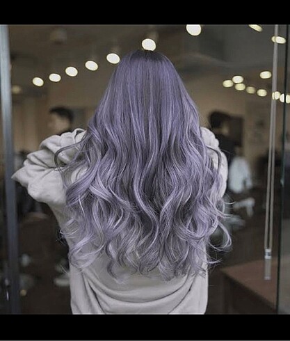 EZN Pudding Hair Color-Ash Purple Gray - Görsel 7