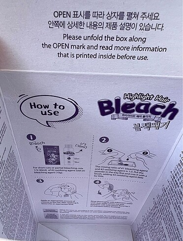 EZN Highlight Hair Bleach - Görsel 8