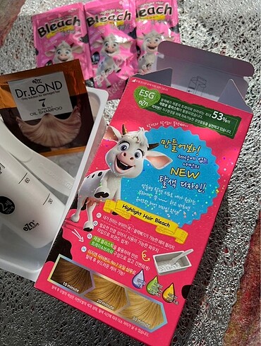 EZN Highlight Hair Bleach - Görsel 7